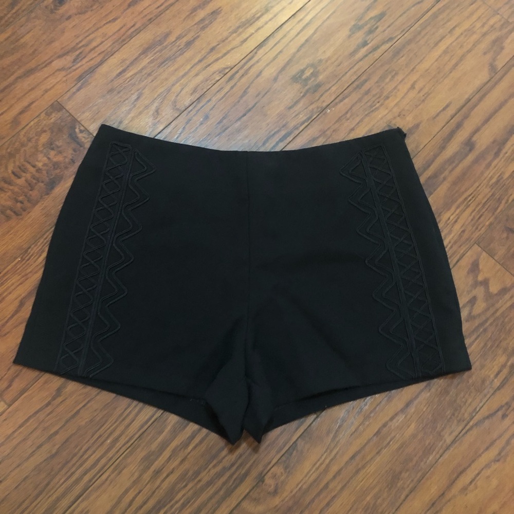 Forever 21 Black Dress Shorts